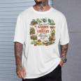 Plant & Book Lover Gardener If You Have A Garden & A Library T-Shirt Gifts for Him