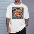 Pocket Rocket Comic Book Style Premium Tri-Blend T-Shirt Gifts for Him