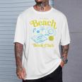 Proud Member Beach Book Club Retro Vintage Summer Bookish T-Shirt Gifts for Him