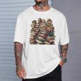 Rare Book Collector Raglan Baseball Tee T-Shirt Gifts for Him