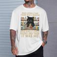 There Was A Woman Who Really Loved Books And Yarn Crocheting T-Shirt Gifts for Him