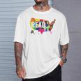 Read America Shirt United States Read Books T-Shirt Gifts for Him Read America Shirt United States Read Books T-Shirt Gifts for Him