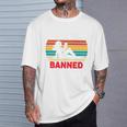I Read Banned Book Bookworm Reader Nerd Bookish Librarian T-Shirt Gifts for Him