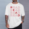 Read Books Library Bookworm Librarian Book Lover T-Shirt Gifts for Him Read Books Library Bookworm Librarian Book Lover T-Shirt Gifts for Him