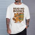 Read Mo Books – Raccoon Lovers T-Shirt Gifts for Him