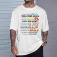 Read My Shirt Day For Kids Boy Girls i Will Read Books T-Shirt Gifts for Him