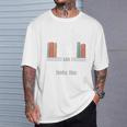 Reader 40s Birthday 40 Years Old Book Lover Reading Comfort Colors Crop Top T-Shirt Gifts for Him