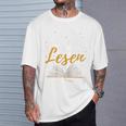 Readerrat Books Die Tut Nix Die Will Nur Lesen T-Shirt Gifts for Him Readerrat Books Die Tut Nix Die Will Nur Lesen T-Shirt Gifts for Him