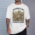 Reading Is My Favorite Sport Dragon Book Lover Bookworm T-Shirt Gifts for Him Reading Is My Favorite Sport Dragon Book Lover Bookworm T-Shirt Gifts for Him