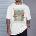 Reading Is My Favorite Sport Vintage Book Lover Cozy Reading T-Shirt Gifts for Him