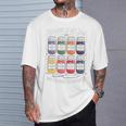 Reading Is My Jam Book Lover Pun Librarian Bookworm Premium Tri-Blend T-Shirt Gifts for Him