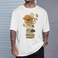 Reading Octopus Tea Coffee And Books T-Shirt Gifts for Him