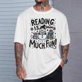 Reading Is Snow Much Fun Winter Bookworm Loves Reading Book T-Shirt Gifts for Him Reading Is Snow Much Fun Winter Bookworm Loves Reading Book T-Shirt Gifts for Him