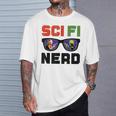 Sci Fi Nerd Science Fiction Book Movie Fan T-Shirt Gifts for Him Sci Fi Nerd Science Fiction Book Movie Fan T-Shirt Gifts for Him