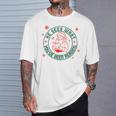 He Sees What You'Ve Been Reading Christmas Book Lover Shirt T-Shirt Gifts for Him