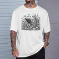 Skeleton Reading Book Floral Bookish Aesthetic Book Lover T-Shirt Gifts for Him Skeleton Reading Book Floral Bookish Aesthetic Book Lover T-Shirt Gifts for Him