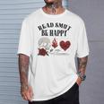 Smutt Book Merch Read Smut Be Happy Dark Romance Triggers Premium Tri-Blend T-Shirt Gifts for Him