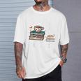 Sorry Can't I'm Booked- Bookworm Book Nerd Book Reader T-Shirt Gifts for Him