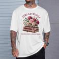 Spicy Books Spread Those Pages Like A Good Girl Dark Romance T-Shirt Gifts for Him