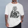Star Wars 4-LOM Bounty Hunter Droid Comic Book Sketch T-Shirt Gifts for Him