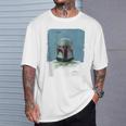 Star Wars The Book Of Boba Fett Armor T-Shirt Gifts for Him Star Wars The Book Of Boba Fett Armor T-Shirt Gifts for Him