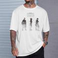 Star Wars The Book Of Boba Fett Fennec Painted Sketches T-Shirt Gifts for Him Star Wars The Book Of Boba Fett Fennec Painted Sketches T-Shirt Gifts for Him