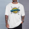 Statistics Is My Superpower Comic Book Style T-Shirt Gifts for Him Statistics Is My Superpower Comic Book Style T-Shirt Gifts for Him