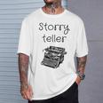 Storryteller Book Lover Storytelling Library Writer Reader T-Shirt Gifts for Him Storryteller Book Lover Storytelling Library Writer Reader T-Shirt Gifts for Him