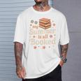 My Summer Is All Booked Book Lover Reading Vacation 2026 Comfort Colors Crop Top T-Shirt Gifts for Him