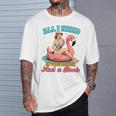 Summer Reading Book Lover All Need Is The Beach & A Book Premium Tri-Blend T-Shirt Gifts for Him