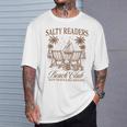 Summer Vibes Reading Book Lover Salty Readers Beach Club T-Shirt Gifts for Him
