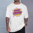 Super Mommy Comic Book Superhero Mother's Day T-Shirt Gifts for Him Super Mommy Comic Book Superhero Mother's Day T-Shirt Gifts for Him