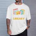Support Your Local Library Vintage Book Lover T-Shirt Gifts for Him