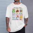 Syllable Types Teacher Phonics Reading Science Of Reading T-Shirt Gifts for Him Syllable Types Teacher Phonics Reading Science Of Reading T-Shirt Gifts for Him