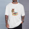 That's What I Do I Pet Cats I Read Books And I Forget Things T-Shirt Gifts for Him That's What I Do I Pet Cats I Read Books And I Forget Things T-Shirt Gifts for Him