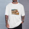 That's What i Do i Read Books i Drink Bourbon T-Shirt Gifts for Him