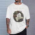 Tired Moms Book Club Dark Floral Coffee Skeleton T-Shirt Gifts for Him Tired Moms Book Club Dark Floral Coffee Skeleton T-Shirt Gifts for Him