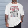 Transformers Optimus Prime Vintage Comic Book Style Panels T-Shirt Gifts for Him