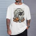 Vintage Ghost Reading Book Pumpkins Goth Halloween Teachers T-Shirt Gifts for Him Vintage Ghost Reading Book Pumpkins Goth Halloween Teachers T-Shirt Gifts for Him