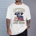 Weightlifting Book Lover Bookworm Lifting To Hold More Books T-Shirt Gifts for Him