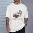 Wild About Reading Owl Wild About Books Librarian Girls Boys Premium Tri-Blend T-Shirt Gifts for Him Wild About Reading Owl Wild About Books Librarian Girls Boys Premium Tri-Blend T-Shirt Gifts for Him