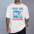 Women Retro Book Girl Summer Bookish Vacation Reader T-Shirt Gifts for Him Women Retro Book Girl Summer Bookish Vacation Reader T-Shirt Gifts for Him