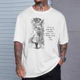 Women's Alice Adventures Wonderland Vintage Book Quote Lewis Carrol T-Shirt Gifts for Him Women's Alice Adventures Wonderland Vintage Book Quote Lewis Carrol T-Shirt Gifts for Him