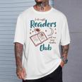 Women's Reading Book Lover Bookish Late A Night Readers Club T-Shirt Gifts for Him Women's Reading Book Lover Bookish Late A Night Readers Club T-Shirt Gifts for Him