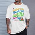 Another Year Smarter And Book-Obsessed Birthday Graphic T-Shirt Gifts for Him