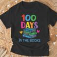 100 Days In The Books School Celebration T-Shirt Gifts for Old Men 100 Days In The Books School Celebration T-Shirt Gifts for Old Men