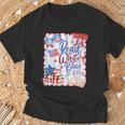 4th Of July Read Blue Patriotic Book Lovers Girl Women T-Shirt Gifts for Old Men 4th Of July Read Blue Patriotic Book Lovers Girl Women T-Shirt Gifts for Old Men