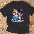 Adorable Book Lover Calico Cat With Reading Glasses Cute For Men Women Kids T-Shirt Gifts for Old Men Adorable Book Lover Calico Cat With Reading Glasses Cute For Men Women Kids T-Shirt Gifts for Old Men