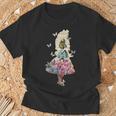 Alice In Wonderland Magical Garden Vintage Book T-Shirt Gifts for Old Men Alice In Wonderland Magical Garden Vintage Book T-Shirt Gifts for Old Men