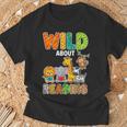 Animal Print For Boys Girls Kids Wild About Reading Books T-Shirt Gifts for Old Men Animal Print For Boys Girls Kids Wild About Reading Books T-Shirt Gifts for Old Men